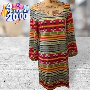 Yetts Los Angeles colorful dress size s